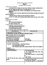 Giáo án Tổng hợp các môn Lớp 5 - Tuần 8 - Năm học 2021-2022